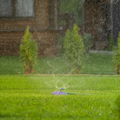 Разбрызгиватель вращающийся Бабочка, 3 лопасти, с регулировкой Palisad