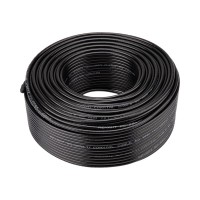 Кабель коаксиальный RG-58 A/U, 50 Ом, Cu/Al/Cu, 64%, 100м, OUTDOOR, черный REXANT