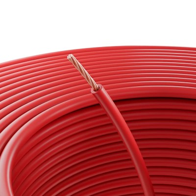 Провод ПГВА 1х1,50мм², красный, бухта 100м REXANT Провод ПГВА 1х1,50мм², красный, бухта 100м REXANT