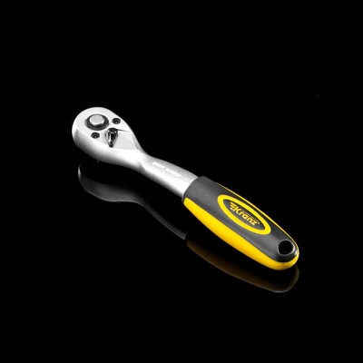 Ключ-трещотка для торцовых головок 1/4, СrV, 72 зубца KRANZ