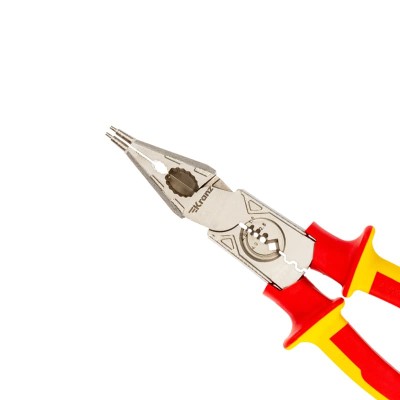 Плоскогубцы многофункциональные диэлектрические со съемником 238мм KRANZ Плоскогубцы многофункциональные диэлектрические со съемником 238мм KRANZ