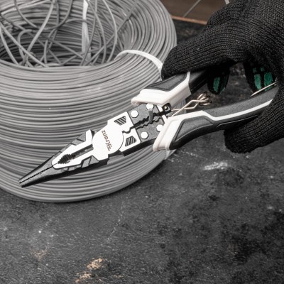 Тонкогубцы многофункциональные универсальные 200мм KRANZ Тонкогубцы многофункциональные универсальные 200мм KRANZ