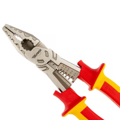 Плоскогубцы многофункциональные диэлектрические 230мм KRANZ