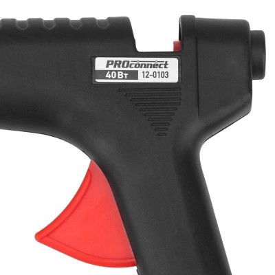 Пистолет клеевой, 40Вт, Ø11мм, блистер PROconnect Пистолет клеевой, 40Вт, Ø11мм, блистер PROconnect