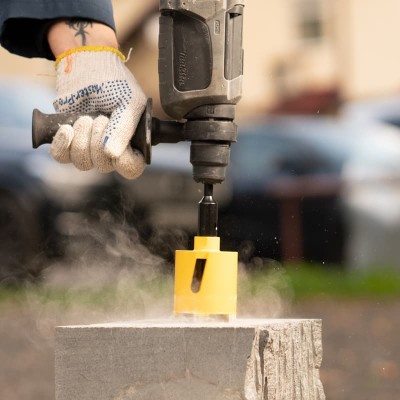 Коронка алмазная по бетону 68мм, L=90мм, М16, сегмент, SDS PLUS KRANZ