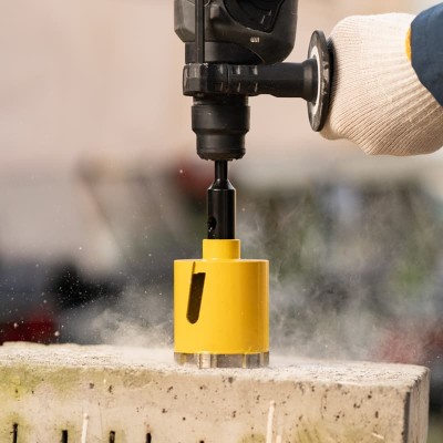 Коронка алмазная по бетону 72мм, L=90мм, М16, сегмент, SDS PLUS KRANZ