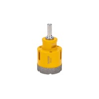 Коронка алмазная профессиональная по керамограниту и железобетону М14, вакуумное спекание, 50мм, для УШМ KRANZ Коронка алмазная профессиональная по керамограниту и железобетону М14, вакуумное спекание, 50мм, для УШМ KRANZ