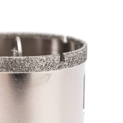 Коронка алмазная 55мм по керамограниту с центровочным сверлом KRANZ Коронка алмазная 55мм по керамограниту с центровочным сверлом KRANZ