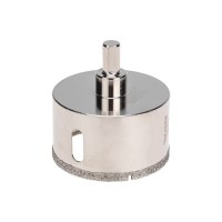 Коронка алмазная 70мм по керамограниту с центровочным сверлом KRANZ Коронка алмазная 70мм по керамограниту с центровочным сверлом KRANZ