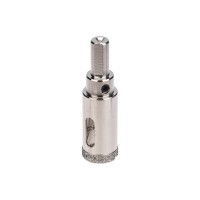 Коронка алмазная 20мм по керамограниту с центровочным сверлом KRANZ Коронка алмазная 20мм по керамограниту с центровочным сверлом KRANZ