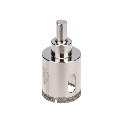 Коронка алмазная 35мм по керамограниту с центровочным сверлом KRANZ