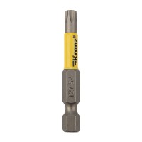 Бита для шуруповерта Torx T27х50 мм (2 шт./уп.) Kranz Бита для шуруповерта Torx T27х50 мм (2 шт./уп.) Kranz
