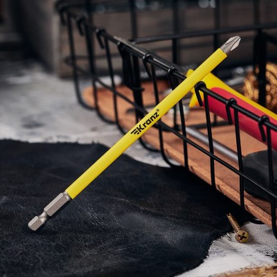 Бита для шуруповерта PH2х150 мм (1 шт./уп.) Kranz Бита для шуруповерта PH2х150 мм (1 шт./уп.) Kranz