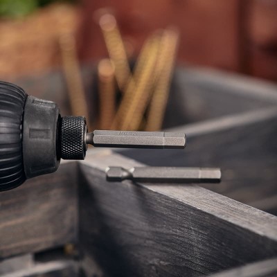 Бита шестигранная для шуруповерта HEX6х50 мм (2 шт./уп.) Kranz Бита шестигранная для шуруповерта HEX6х50 мм (2 шт./уп.) Kranz