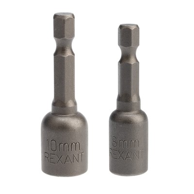 Ключ-насадка магнитная 1/4" 8х48 мм + 10х48 мм (2 шт./уп.) Kranz