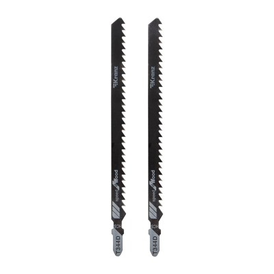 Пилка для электролобзика по дереву T344D 152 мм 6 зубьев на дюйм 8-100 мм (2 шт./уп.) Kranz Пилка для электролобзика по дереву T344D 152 мм 6 зубьев на дюйм 8-100 мм (2 шт./уп.) Kranz