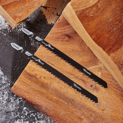 Пилка для электролобзика по дереву T344D 152 мм 6 зубьев на дюйм 8-100 мм (2 шт./уп.) Kranz Пилка для электролобзика по дереву T344D 152 мм 6 зубьев на дюйм 8-100 мм (2 шт./уп.) Kranz