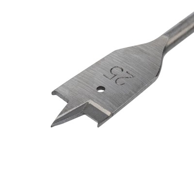 Сверло перовое по дереву 25х152 мм (шестигранный хвостовик) Kranz Сверло перовое по дереву 25х152 мм (шестигранный хвостовик) Kranz