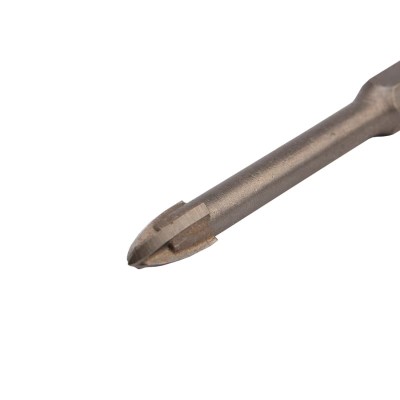 Сверло по стеклу и керамике 6 мм, 4 грани, шестигранный хвостовик Kranz Сверло по стеклу и керамике 6 мм, 4 грани, шестигранный хвостовик Kranz