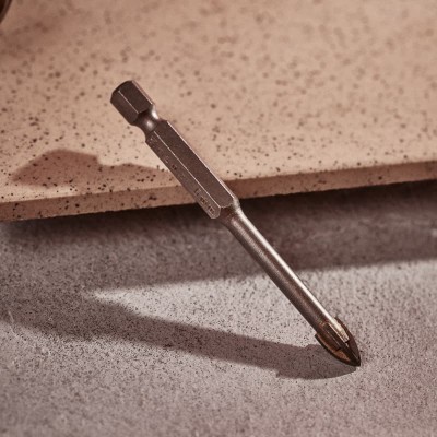 Сверло по стеклу и керамике 6 мм, 4 грани, шестигранный хвостовик Kranz Сверло по стеклу и керамике 6 мм, 4 грани, шестигранный хвостовик Kranz