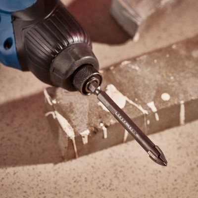 Сверло по стеклу и керамике10 мм, 4 грани, шестигранный хвостовик Kranz Сверло по стеклу и керамике10 мм, 4 грани, шестигранный хвостовик Kranz