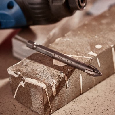 Сверло по стеклу и керамике10 мм, 4 грани, шестигранный хвостовик Kranz Сверло по стеклу и керамике10 мм, 4 грани, шестигранный хвостовик Kranz