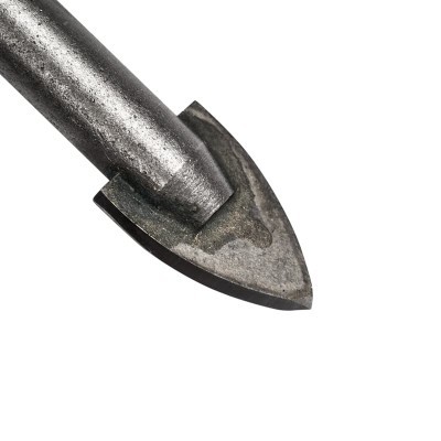 Сверло по стеклу и керамике 12 мм, 2 грани, цилиндр. хвостовик Kranz Сверло по стеклу и керамике 12 мм, 2 грани, цилиндр. хвостовик Kranz