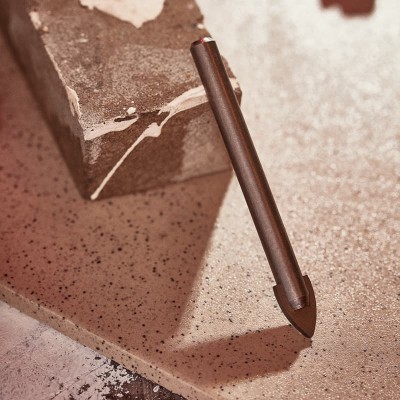 Сверло по стеклу и керамике 10 мм, 2 грани, цилиндр. хвостовик Kranz Сверло по стеклу и керамике 10 мм, 2 грани, цилиндр. хвостовик Kranz