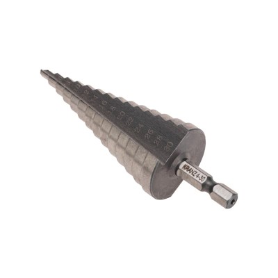 Сверло по металлу ступенчатое 4,0-30,0мм, 98мм, 62 HRC KRANZ Сверло по металлу ступенчатое 4,0-30,0мм, 98мм, 62 HRC KRANZ