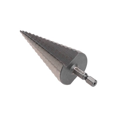 Сверло по металлу ступенчатое 4,0-32,0мм, 102мм, 62 HRC KRANZ Сверло по металлу ступенчатое 4,0-32,0мм, 102мм, 62 HRC KRANZ