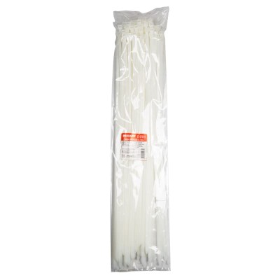 Стяжка кабельная нейлоновая 700x9,0мм, белая (100 шт/уп) REXANT Стяжка кабельная нейлоновая 700x9,0мм, белая (100 шт/уп) REXANT