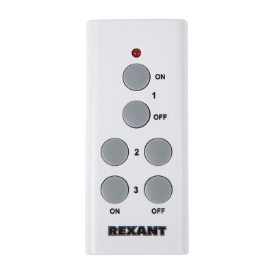 Радиоуправляемая розетка c пультом RX-002 (один пульт, две розетки) 10А/30м REXANT Радиоуправляемая розетка c пультом RX-002 (один пульт, две розетки) 10А/30м REXANT