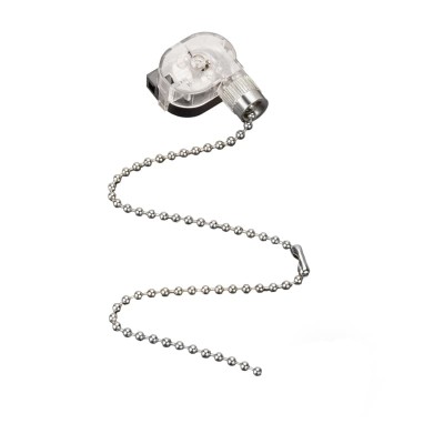 Выключатель для настенного светильника с цепочкой 270мм «Silver», индивидуальная упаковка, 1 шт. REXANT Выключатель для настенного светильника с цепочкой 270мм «Silver», индивидуальная упаковка, 1 шт. REXANT