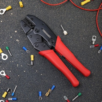 Кримпер HT-336N для обжима изолированных и неизолированных гильз 1,5-10,0мм² PROconnect Кримпер HT-336N для обжима изолированных и неизолированных гильз 1,5-10,0мм² PROconnect