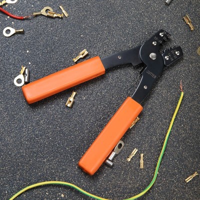 Кримпер HT-202A для обжима автоклемм 0,35-6,0мм² PROconnect