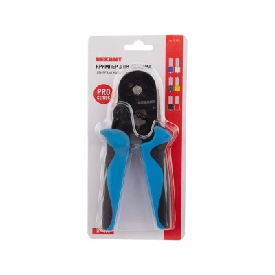 Кримпер HT-866 для обжима штыревых наконечников 0,08-6,0мм² REXANT Кримпер HT-866 для обжима штыревых наконечников 0,08-6,0мм² REXANT