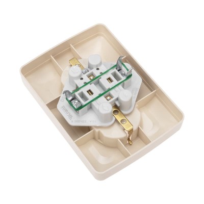 DEA Розетка 2-ая с/з с/у 16А Беж KRANZ DEA Розетка 2-ая с/з с/у 16А Беж KRANZ