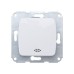 DEA Выключатель (переключатель) 1кл прох. (инд) с/у 10А мех. белый KRANZ