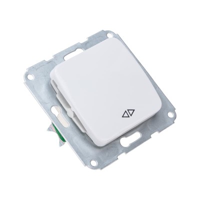 DEA Выключатель (переключатель) 1кл перекрест. с/у 10А мех. белый KRANZ DEA Выключатель (переключатель) 1кл перекрест. с/у 10А мех. белый KRANZ