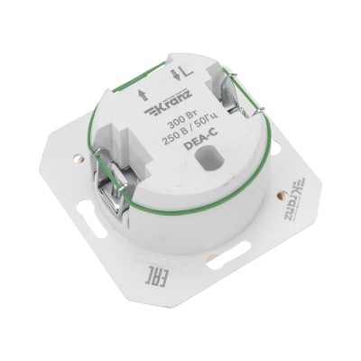 DEA Светорегулятор 300Вт с/у мех. Беж KRANZ DEA Светорегулятор 300Вт с/у мех. Беж KRANZ