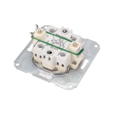 DEA Выключатель (переключатель) 1кл перекрест. с/у 10А мех. белый KRANZ DEA Выключатель (переключатель) 1кл перекрест. с/у 10А мех. белый KRANZ