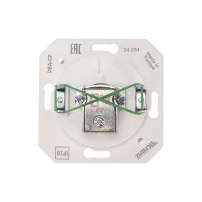 DEA Розетка TV Проходная с/у мех. Бел KRANZ DEA Розетка TV Проходная с/у мех. Бел KRANZ