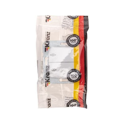 DEA Выключатель (переключатель) 2кл прох. с/у 10А мех. белый KRANZ DEA Выключатель (переключатель) 2кл прох. с/у 10А мех. белый KRANZ