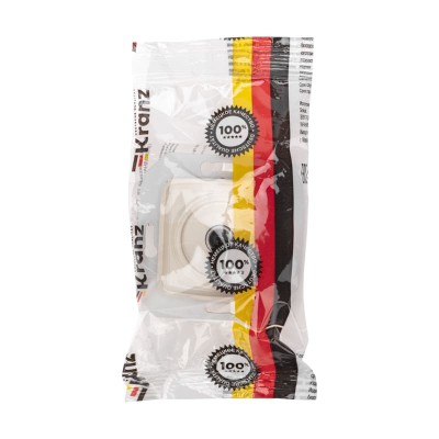 DEA Розетка TV Проходная с/у мех. Беж KRANZ DEA Розетка TV Проходная с/у мех. Беж KRANZ