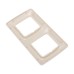 DEA Рамка 2-я горизонтальная Беж KRANZ