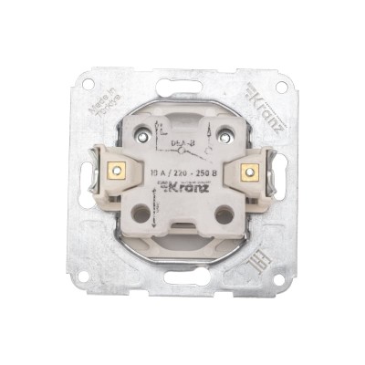 DEA Выключатель 1кл с/у 10А мех. Бел KRANZ DEA Выключатель 1кл с/у 10А мех. Бел KRANZ