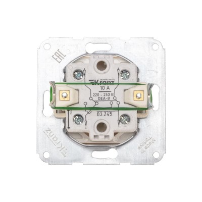 DEA Выключатель (переключатель) 1кл перекрест. с/у 10А мех. бежевый KRANZ DEA Выключатель (переключатель) 1кл перекрест. с/у 10А мех. бежевый KRANZ
