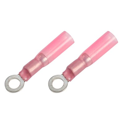 Наконечник кольцевой изолированный термоусаживаемый ø 4.3 мм 0.5-1.5 мм² (НКи-т 1.5-4/НКи-т1,25-4) красный REXANT Наконечник кольцевой изолированный термоусаживаемый ø 4.3 мм 0.5-1.5 мм² (НКи-т 1.5-4/НКи-т1,25-4) красный REXANT