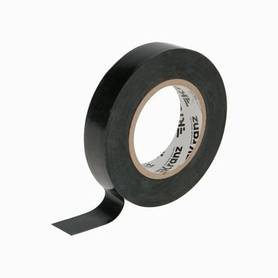 Изолента ПВХ 0,13х15мм, 25м, черная KRANZ Изолента ПВХ 0,13х15мм, 25м, черная KRANZ