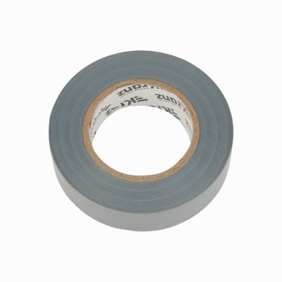 Изолента ПВХ 0,13х19мм, 25м, серая KRANZ Изолента ПВХ 0,13х19мм, 25м, серая KRANZ